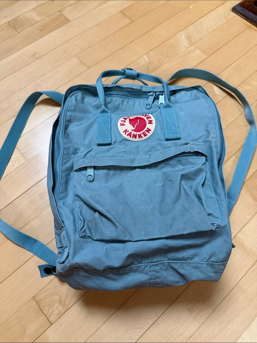 Fjallraven Kanken Mini Backpack in Sky Bkue